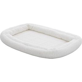 Midwest Quiet Time Deluxe Double Bolster Pet Bed, Fleece