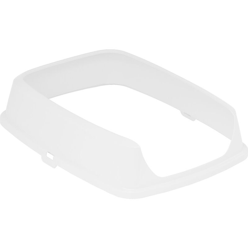 Moderna Maryloo Cat Litter Box, Rim Only, White image number null