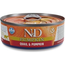 Farmina N&D Pumpkin Canned Cat Food, Quail & Pumpkin