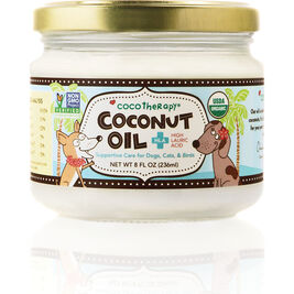 Coco Therapy Coconut Oil Dog & Cat Supplement, 8-oz