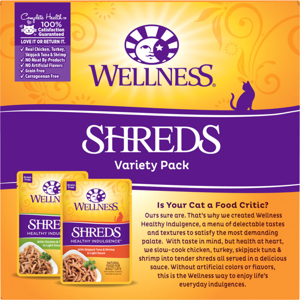 Cat online food shreds