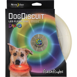 Nite Ize Flashflight Discuit LED Flying Disc Dog Toy