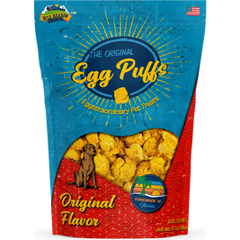 Wild Meadow Farms Egg Puffs Dog Treats, Original, 2-oz