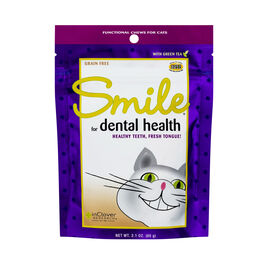 InClover Smile Dental Health Soft Chews Cat Supplement, 2.1-oz
