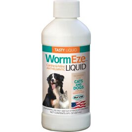 Durvet WormEze Liquid Wormer Dog & Cat Treatment, 8-oz