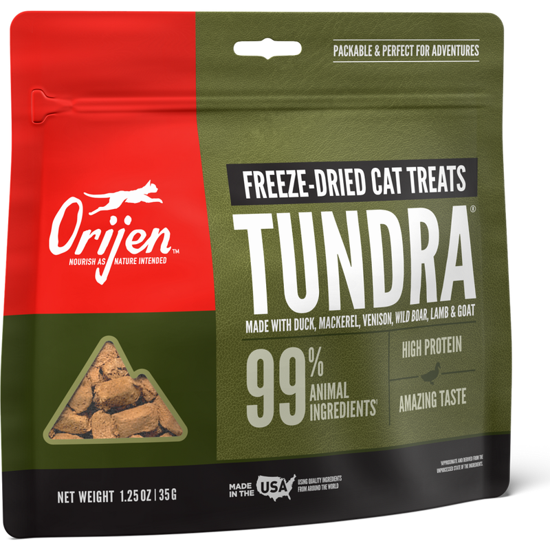 Orijen Freeze-Dried Cat Treats, Tundra, 1.25-oz image number null