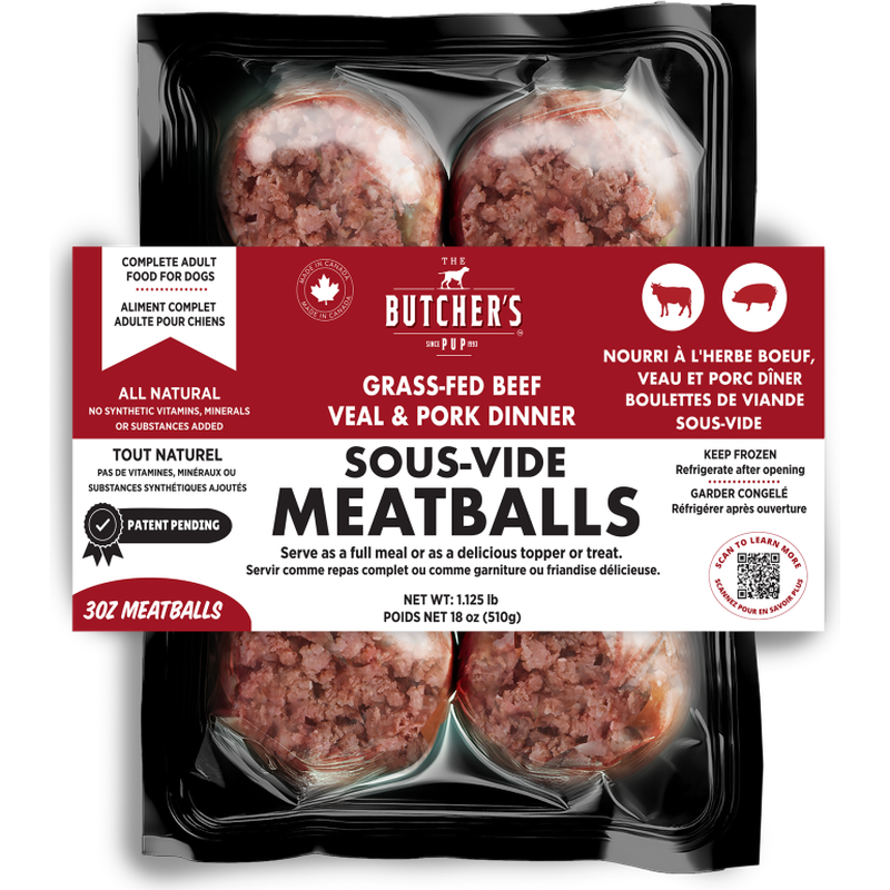 The Butcher's Pup Sous Vide Meatballs, Beef, Veal, Pork image number null