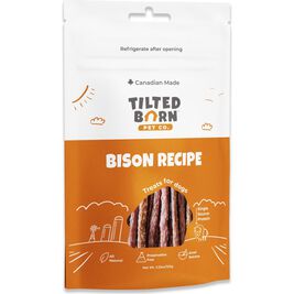 Tilted Barn Dog Treats, Bison, 3.53-oz
