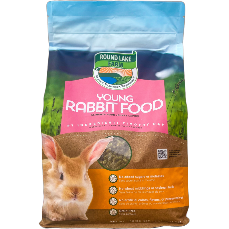 Mud Bay Buy Round Lake Farm Young Rabbit Food 4 lb for USD 12.99 MudBay