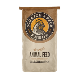 Scratch and Peck Feeds Chicken Supplement, Organic 3-Grain Scratch, 40-lb