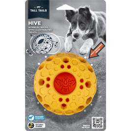 Tall Tails Rubber Reward Dog Toy, Bee Hive