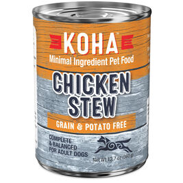 Koha Minimal Ingredient Stew Canned Dog Food, Chicken