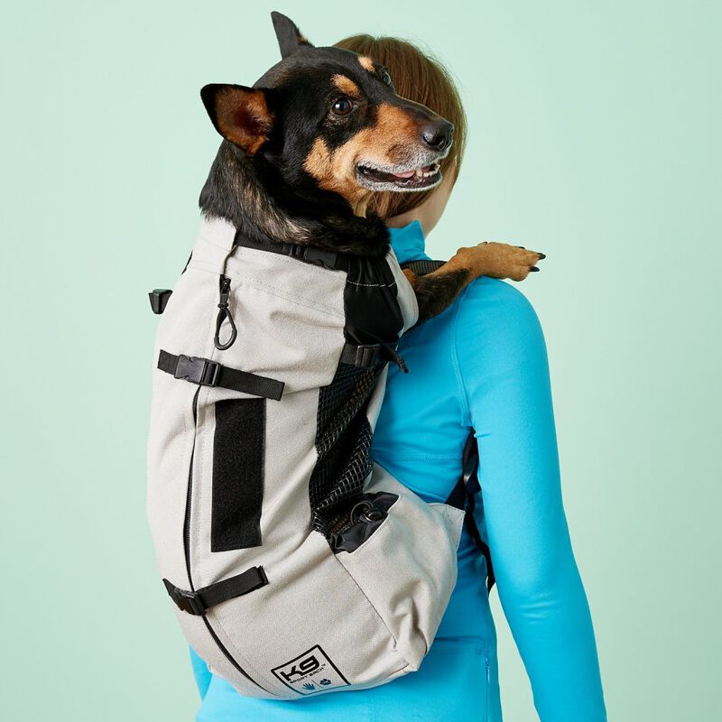 K9 Sport Sack Backpack Dog Carrier, Air 2, Light Grey image number null