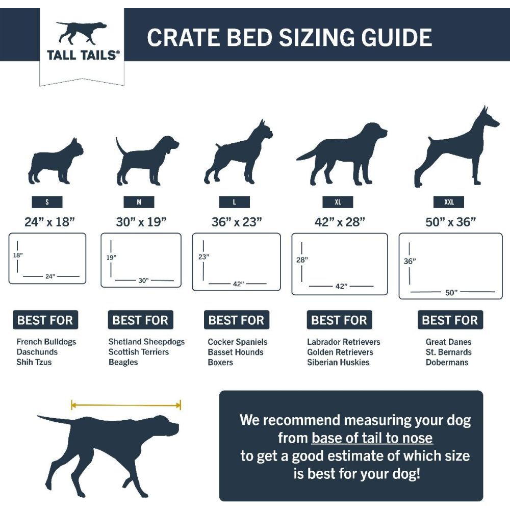 42 x 28 online dog crate bed