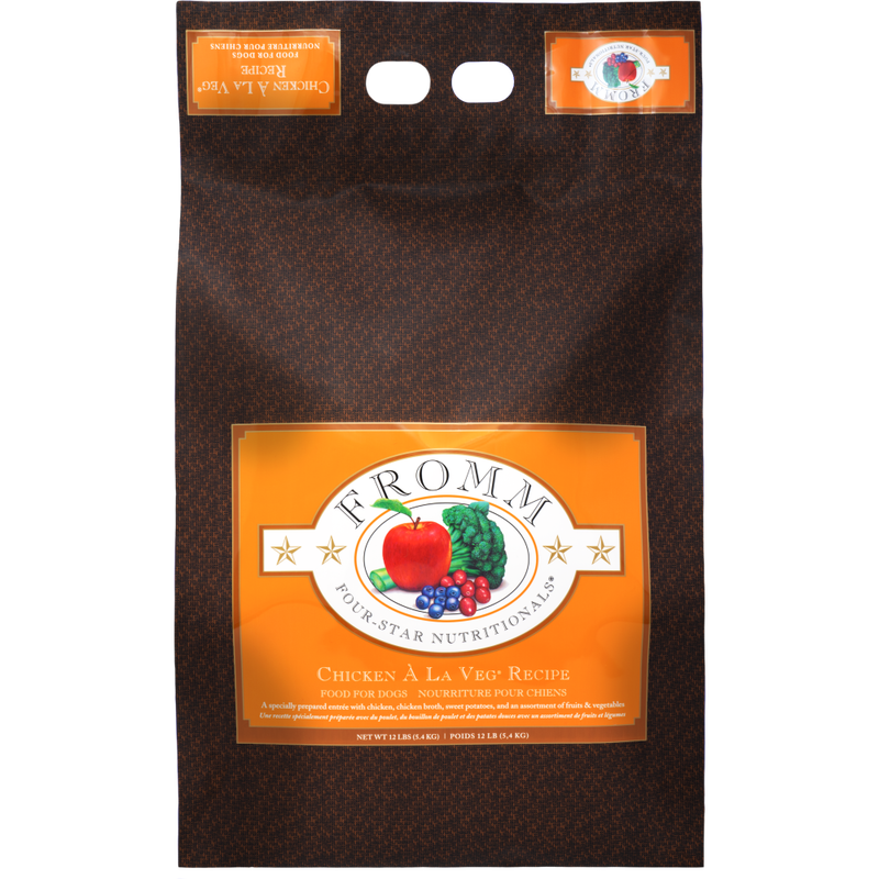 Mud Bay Buy Fromm Four Star Dry Dog Food Chicken A La Veg 12