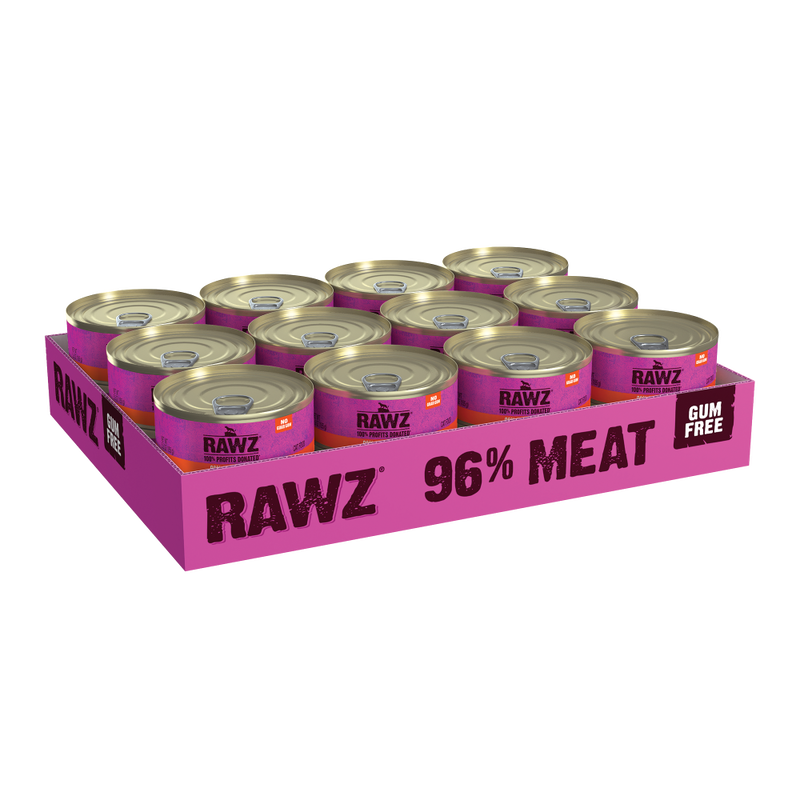 Rawz canned cat food top