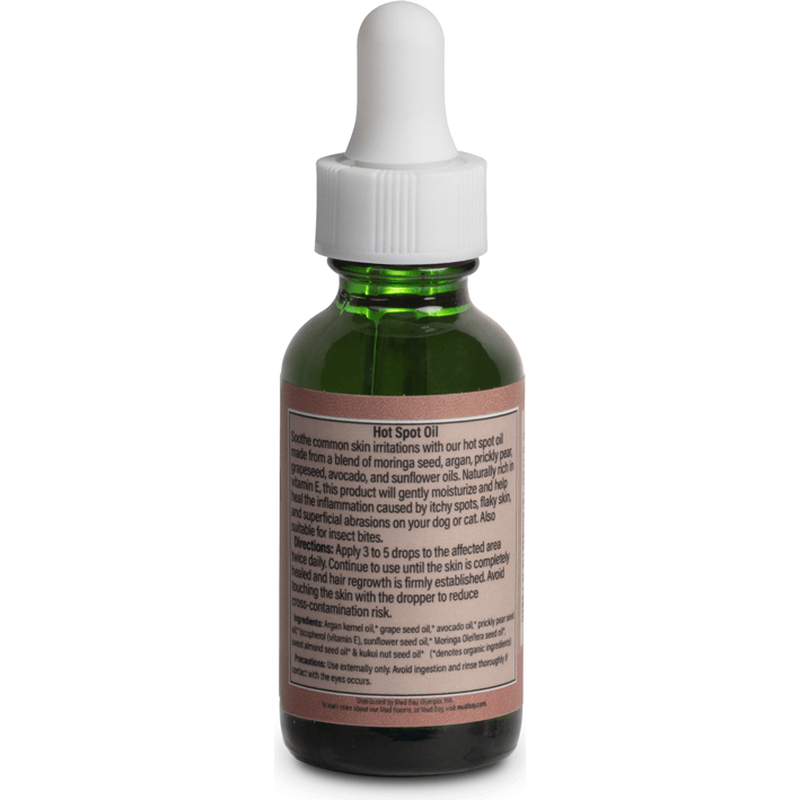 Mud Bay MudRoom Hot Spot Oil for Dogs & Cats, 1-ounce image number null