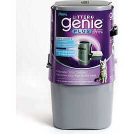 Litter Genie Plus Cat Litter Disposal System, Silver