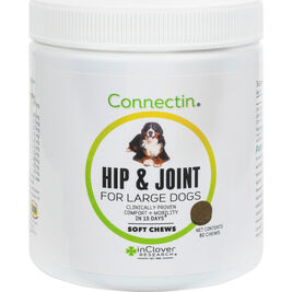 InClover Connectin Hip & Joint Soft Chews Dog Supplement, Large Dogs, 80-count