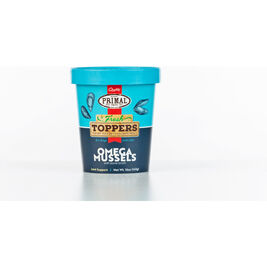 Primal Fresh Toppers Frozen Pet Food Topper, Omega Mussels, 16-oz
