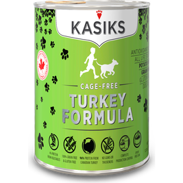 Kasiks Grain-Free Canned Dog Food, Turkey