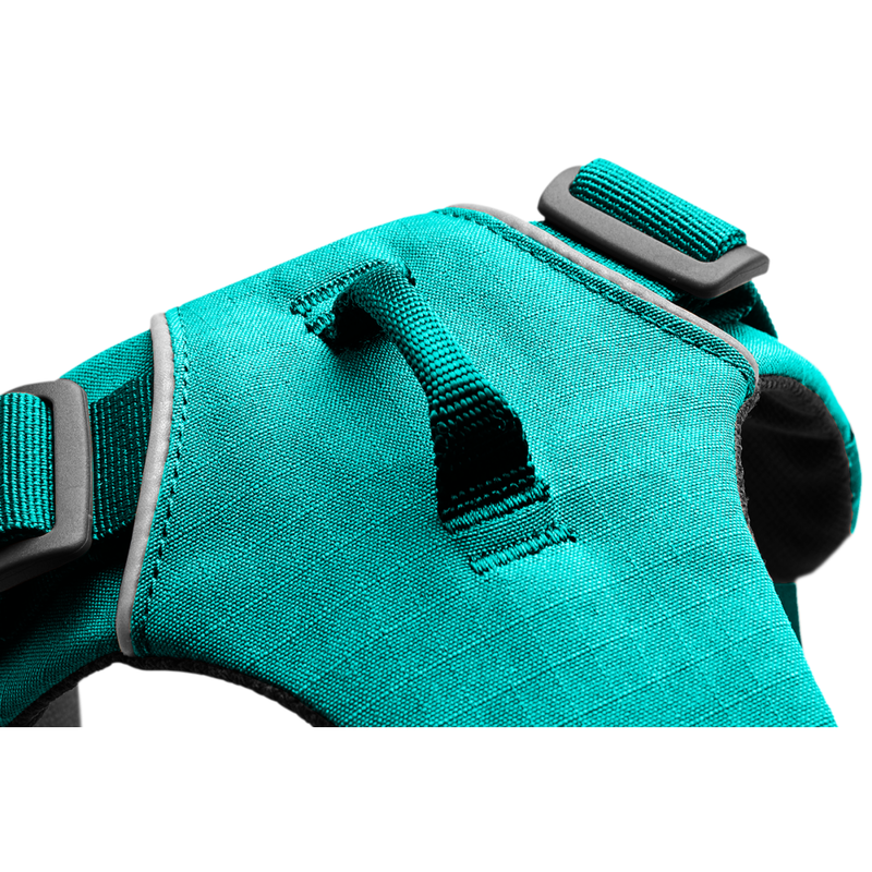 Ruffwear Front Range Dog Harness, Aurora Teal image number null