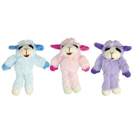 Multi Pet Floppy Lamb Chop Dog Toy, 7-in