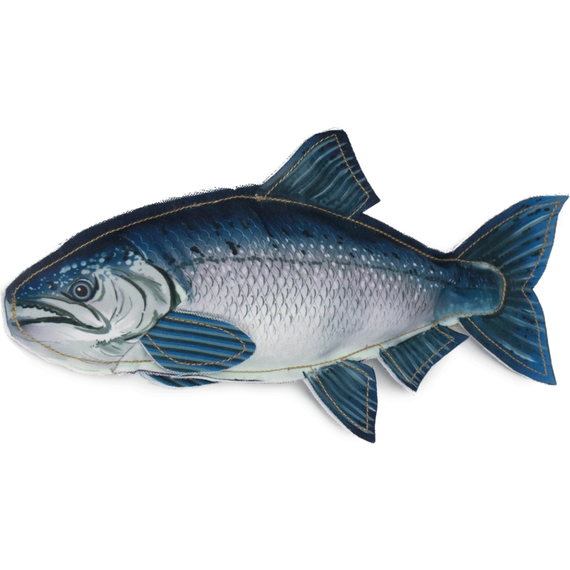 Steel Dog Denim Fish Dog Toys, Chinook image number null