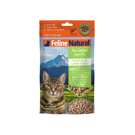 Feline Natural Freeze-Dried Cat Food, Chicken & Lamb