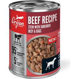 Orijen Canned Dog Food, Beef Stew with Shredded Beef & Eggs, 12.8-oz