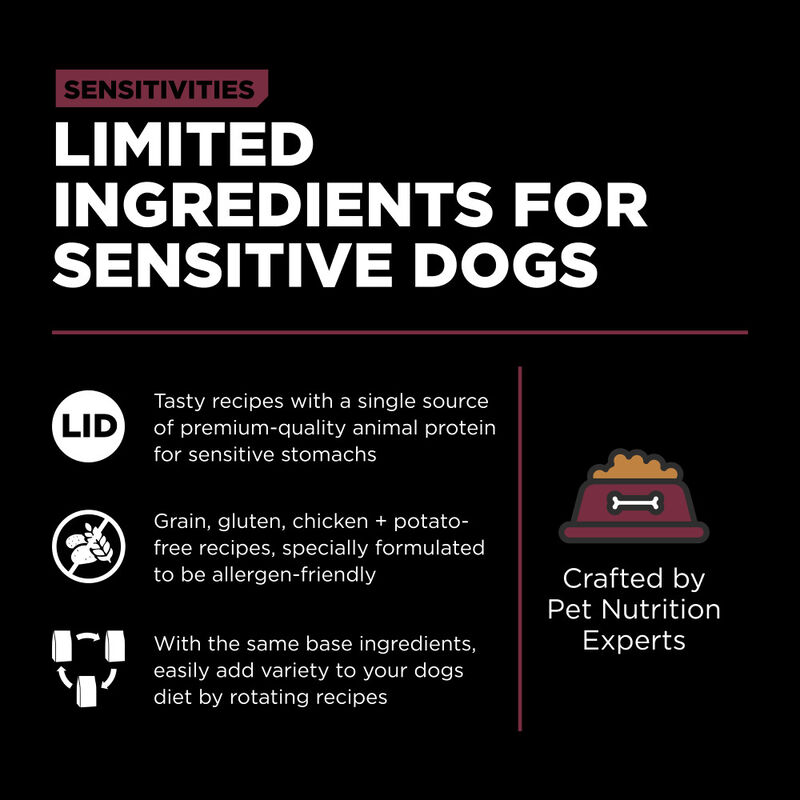 Go! Solutions Sensitivities Limited Ingredient Dry Dog Food, Lamb image number null