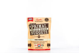 Primal Raw Freeze-Dried Cat Food, Nuggets, Pork