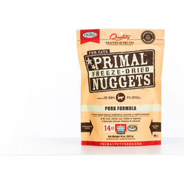 Primal Raw Freeze-Dried Cat Food, Nuggets, Pork