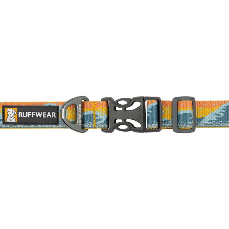 Ruffwear Crag Reflective Dog Collar, Rising Wave image number null