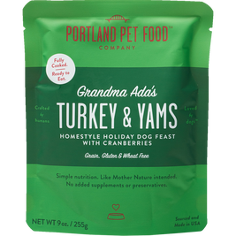 Portland Pet Food Wet Dog Food, Grandma Ada's Turkey & Yams