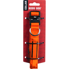 Boss Dog Tactical Dog Collar, Hunter Orange