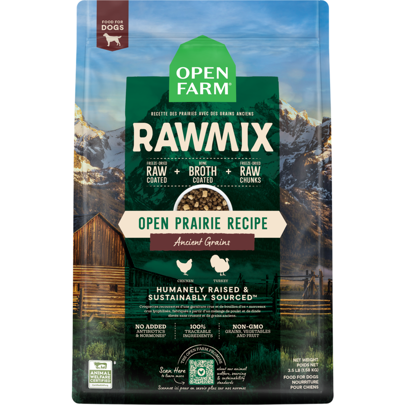 Open Farm RawMix Ancient Grains Dry Dog Food, Open Prairie image number null