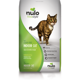 Nulo Freestyle Grain-Free Dry Cat Food, Indoor, Duck & Lentils