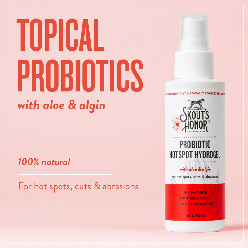 Skout's Honor Probiotic Pet Hot Spot Hydrogel, 4-oz image number null