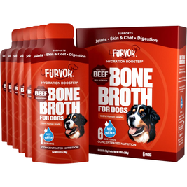 Furvor Bone Broth Hydration Pack Dog, Beef, .36-oz