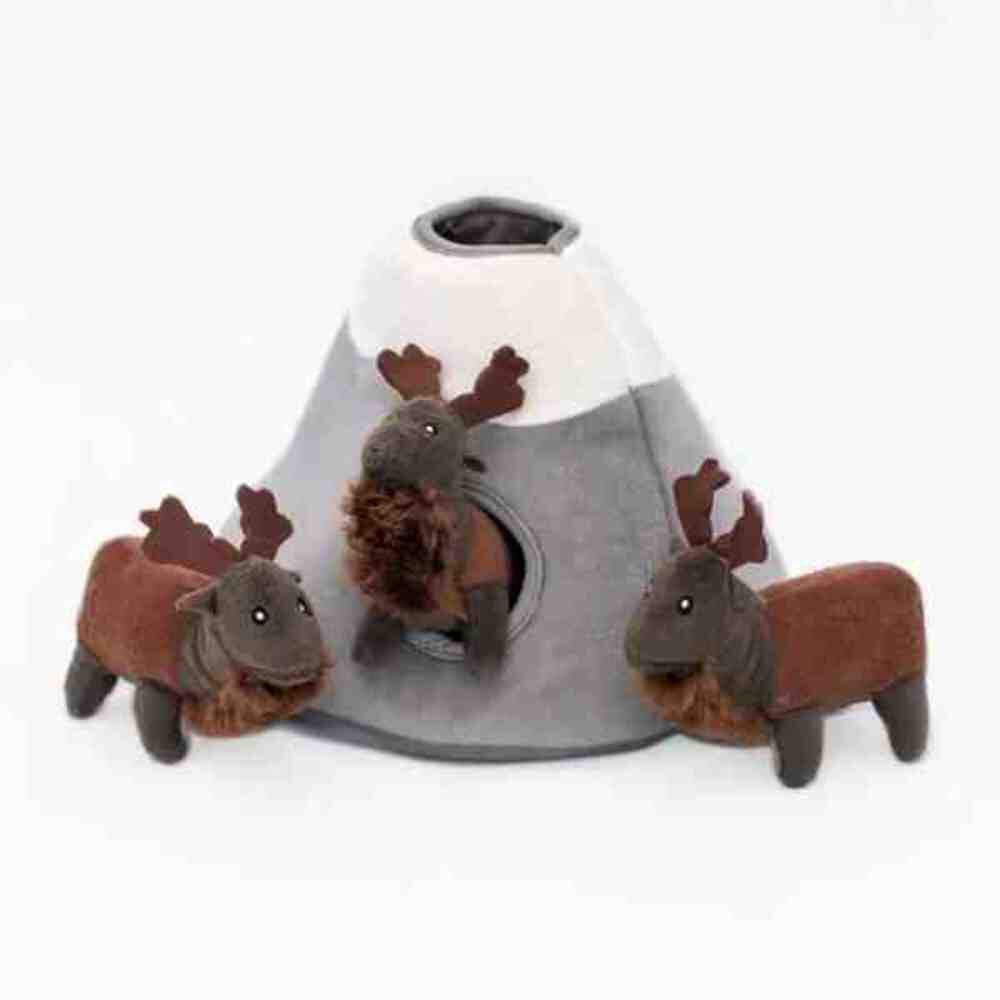 ZippyPaws Burrow Dog Toy Elk Mountain