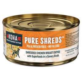 Koha Pure Shreds Canned Cat Food, Chicken