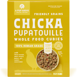 A Pup Above Whole Food Cubies Dehydrated Dog Food, Chicka Pupatouille