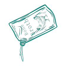 illustration of pouch of bone broth pouring out