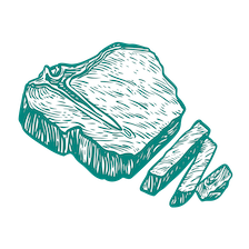 illustration of raw meat