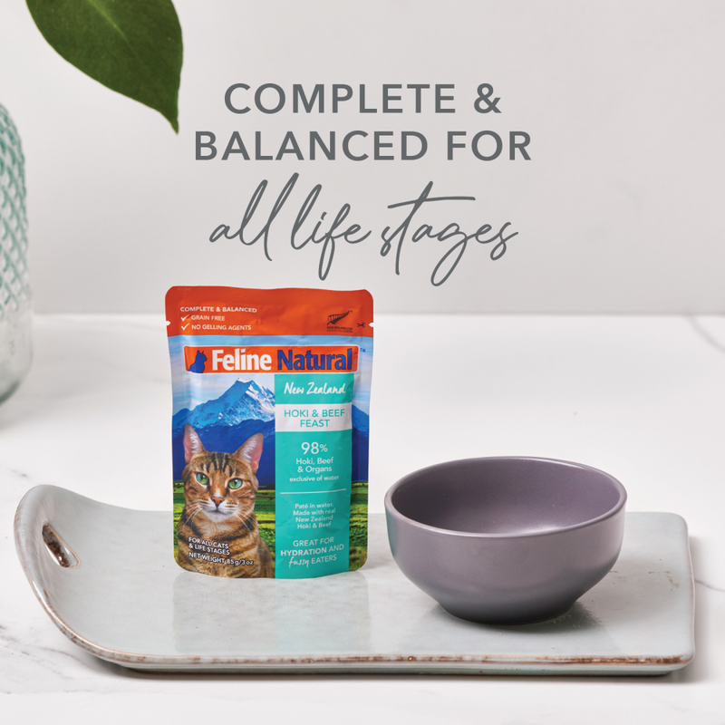 Feline Natural Wet Cat Food, Chicken & Lamb, 3-oz image number null
