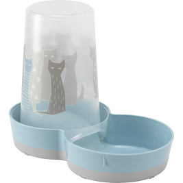 Moderna Cat Feeder & Waterer, Maasai Tasty