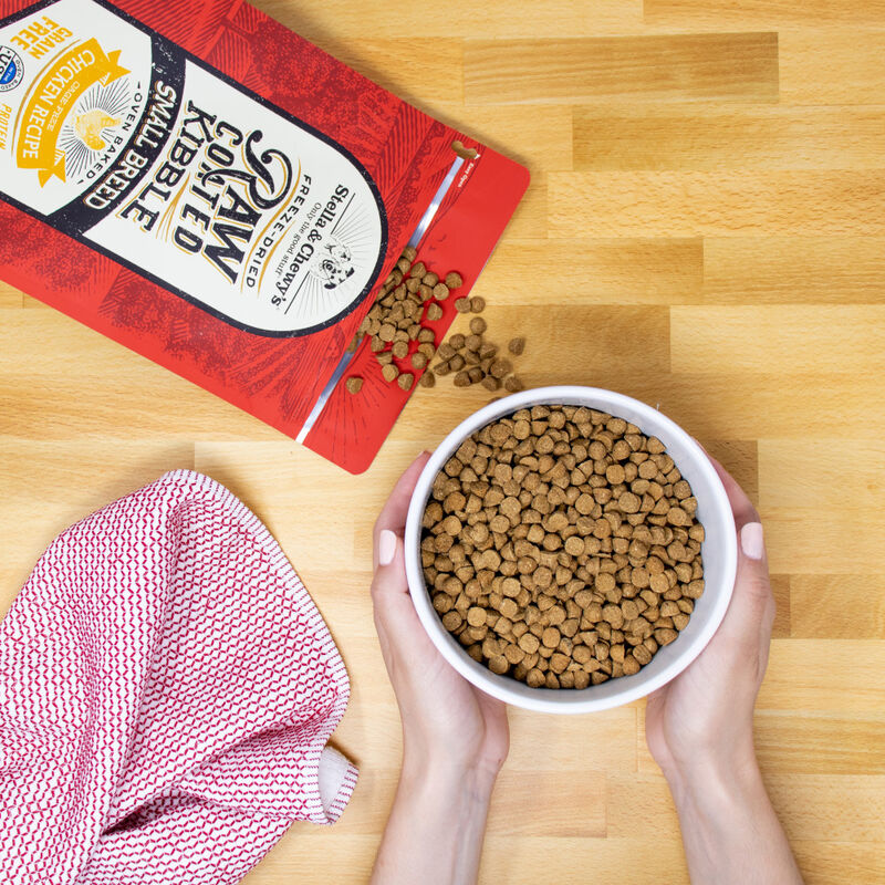 Stella & Chewy's Raw Coated Grain-Free Dry Dog Food, Small Breed, Chicken, 3.5-lb image number null