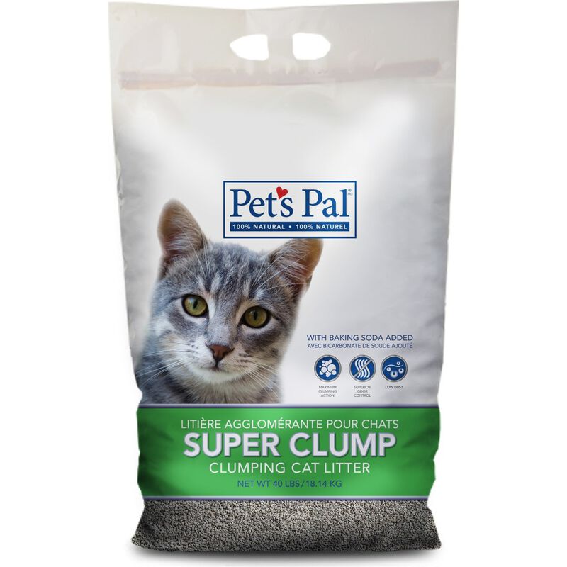 Pet's Pal Clay Cat Litter, Super Clump image number null