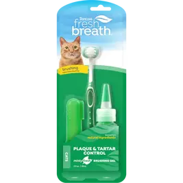 Tropiclean Fresh Breath Dental Kit for Cats